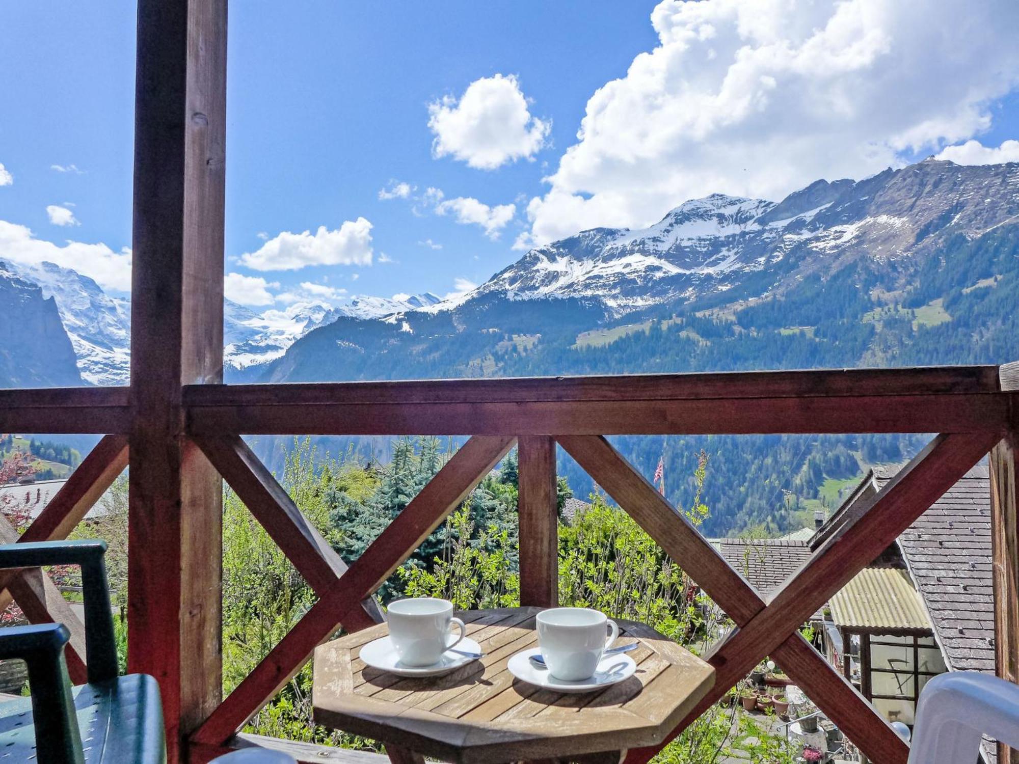 Apartment Rose Studio Y By Interhome Wengen Exterior foto